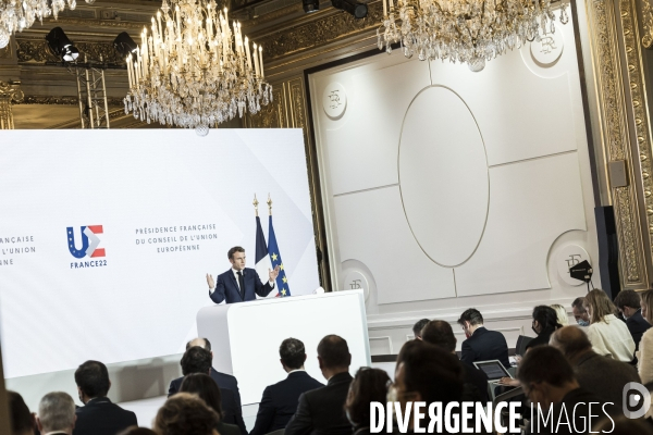 Conférence de presse d Emmanuel Macron