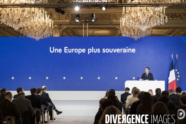 Conférence de presse d Emmanuel Macron