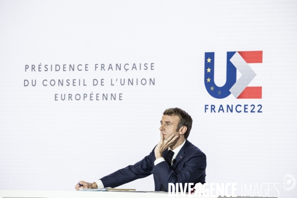 Conférence de presse d Emmanuel Macron