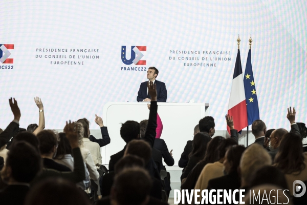 Conférence de presse d Emmanuel Macron