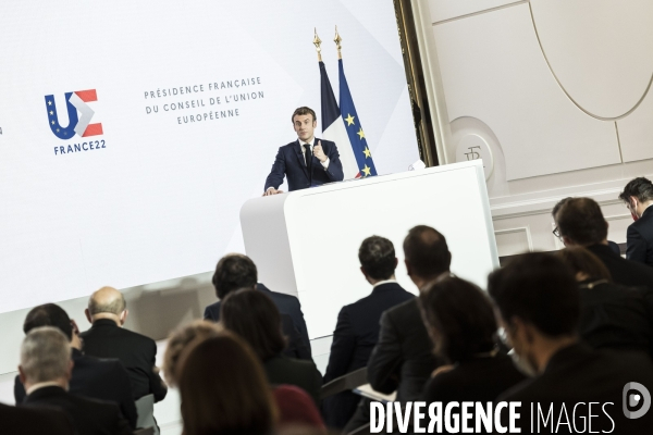 Conférence de presse d Emmanuel Macron