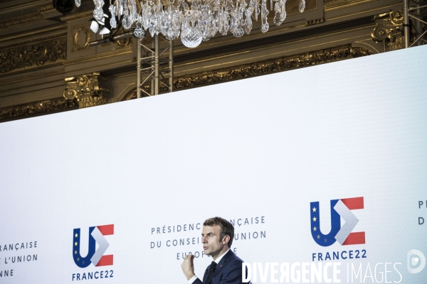 Conférence de presse d Emmanuel Macron