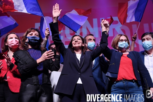 Presidentielle 2022 / Meeting d Anne Hidalgo à Perpignan