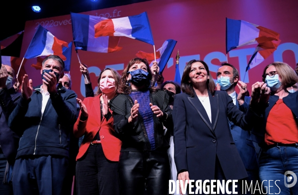 Presidentielle 2022 / Meeting d Anne Hidalgo à Perpignan