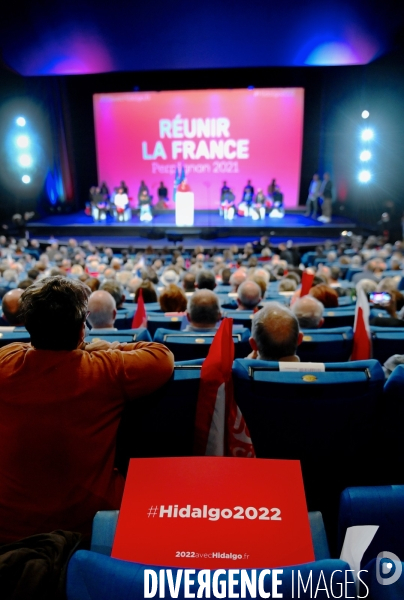 Presidentielle 2022 / Meeting d Anne Hidalgo à Perpignan