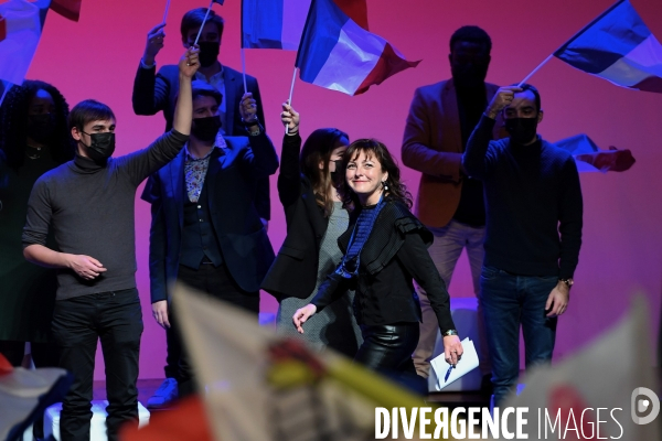 Presidentielle 2022 / Meeting d Anne Hidalgo à Perpignan