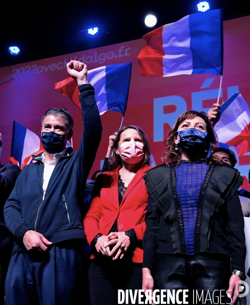 Presidentielle 2022 / Meeting d Anne Hidalgo à Perpignan