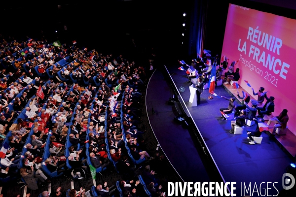 Presidentielle 2022 / Meeting d Anne Hidalgo à Perpignan