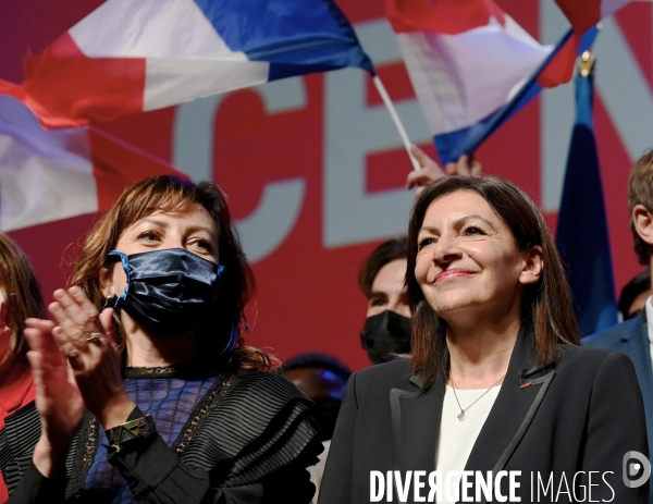 Presidentielle 2022 / Meeting d Anne Hidalgo à Perpignan