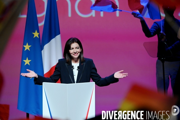 Presidentielle 2022 / Meeting d Anne Hidalgo à Perpignan