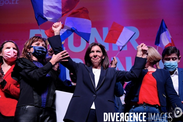 Presidentielle 2022 / Meeting d Anne Hidalgo à Perpignan