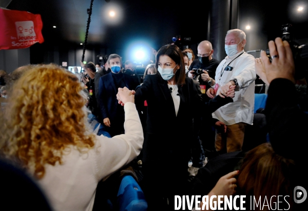 Presidentielle 2022 / Meeting d Anne Hidalgo à Perpignan