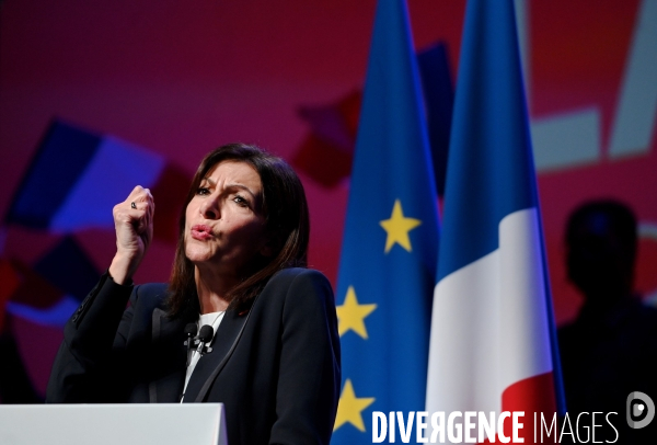 Presidentielle 2022 / Meeting d Anne Hidalgo à Perpignan