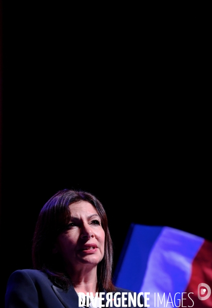 Presidentielle 2022 / Meeting d Anne Hidalgo à Perpignan