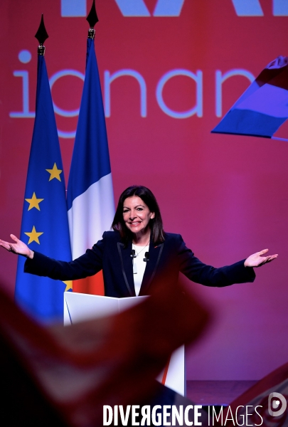 Presidentielle 2022 / Meeting d Anne Hidalgo à Perpignan