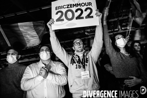 Eric Zemmour - Villepinte Political Rally