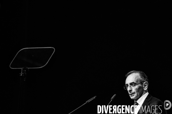 Eric Zemmour - Villepinte Political Rally