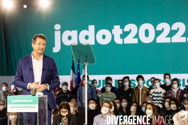 Présidentielle 2022 Yannick Jadot Forum des possibles