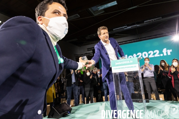 Présidentielle 2022 Yannick Jadot Forum des possibles