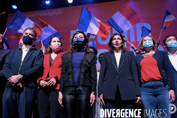 Presidentielle 2022 / Meeting d Anne Hidalgo à Perpignan