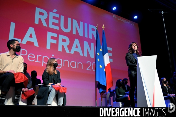 Presidentielle 2022 / Meeting d Anne Hidalgo à Perpignan