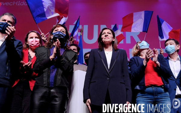 Presidentielle 2022 / Meeting d Anne Hidalgo à Perpignan