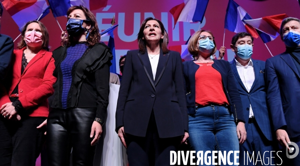 Presidentielle 2022 / Meeting d Anne Hidalgo à Perpignan