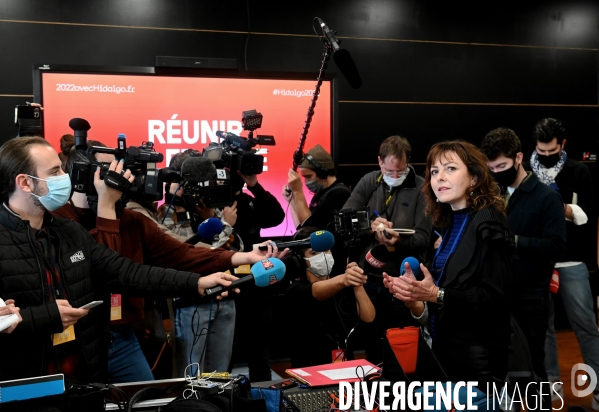 Presidentielle 2022 / Meeting d Anne Hidalgo à Perpignan