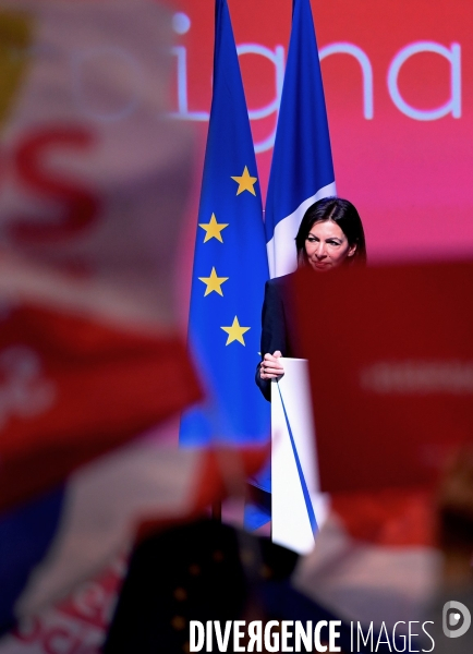 Presidentielle 2022 / Meeting d Anne Hidalgo à Perpignan