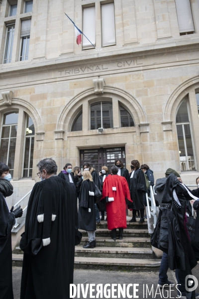 Grève des magistrats Dijon