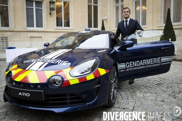 Des Alpine A110 pour les interventions rapides de la gendarmerie nationale.