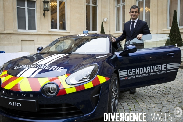 Des Alpine A110 pour les interventions rapides de la gendarmerie nationale.