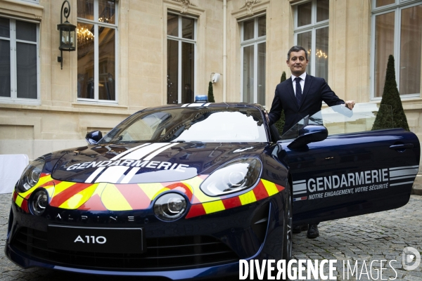 Des Alpine A110 pour les interventions rapides de la gendarmerie nationale.