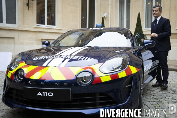 Des Alpine A110 pour les interventions rapides de la gendarmerie nationale.