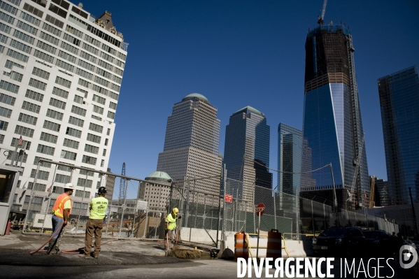 Ground Zero en reconstruction