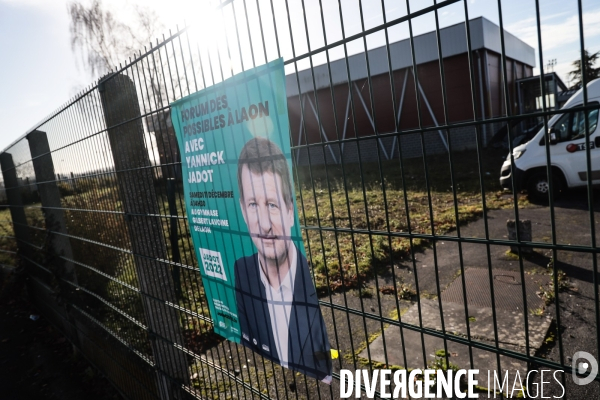 Eelv - meeting de yannick jadot a laon