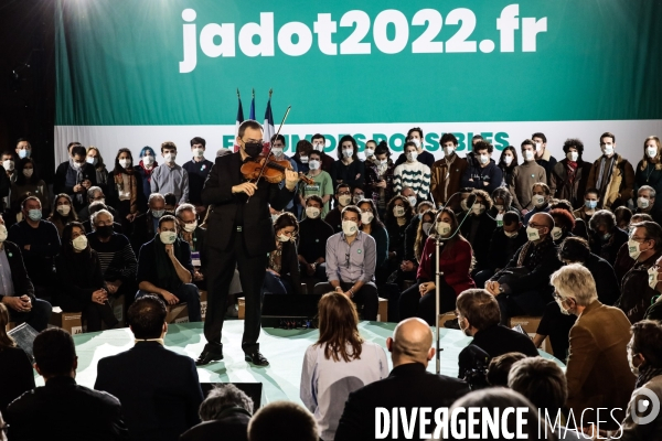 Eelv - meeting de yannick jadot a laon