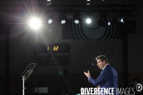 Eelv - meeting de yannick jadot a laon