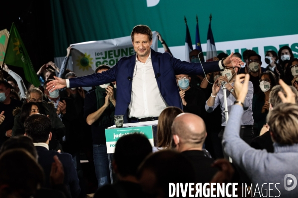 Eelv - meeting de yannick jadot a laon