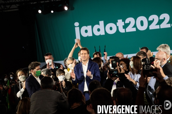 Eelv - meeting de yannick jadot a laon