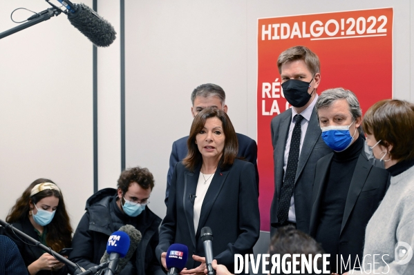 Presidentielle 2022 / Conférence de presse d Anne Hidalgo