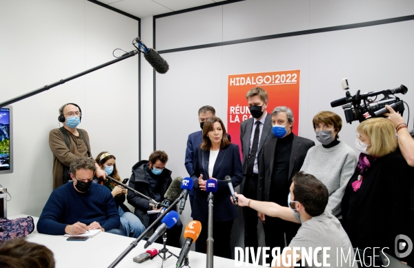 Presidentielle 2022 / Conférence de presse d Anne Hidalgo