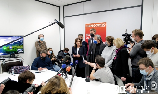 Presidentielle 2022 / Conférence de presse d Anne Hidalgo