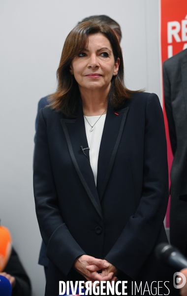 Presidentielle 2022 / Conférence de presse d Anne Hidalgo