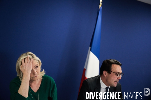 Rn - conf de presse de marine le pen du 2 decembre 2021