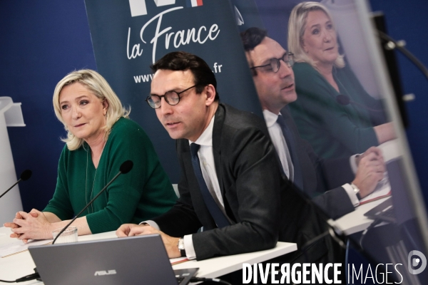 Rn - conf de presse de marine le pen du 2 decembre 2021