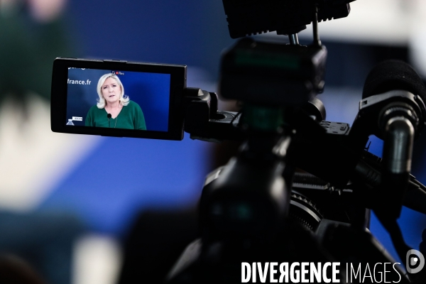 Rn - conf de presse de marine le pen du 2 decembre 2021