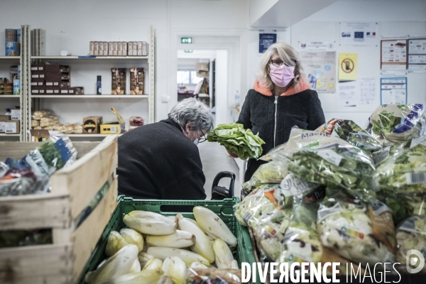 Les restaurants du coeur, vaccination contre la covid-19