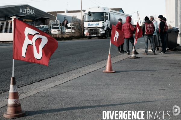 Grève des transporteurs routiers