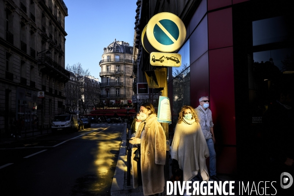 Masque obligatoire en exterieur à Paris